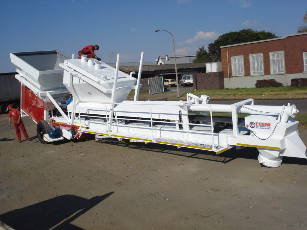 Mobile Ready Mix Plant